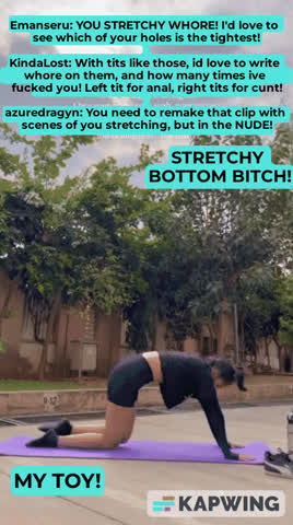 caption desi dirty talk flexible gymnast indian slut clip
