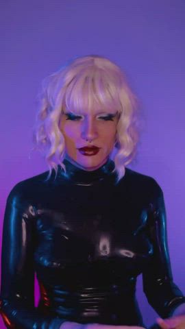 catsuit cosplay fetish latex latex gloves onlyfans rubber clip