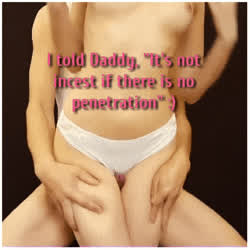 It's not incest if there is no penetration