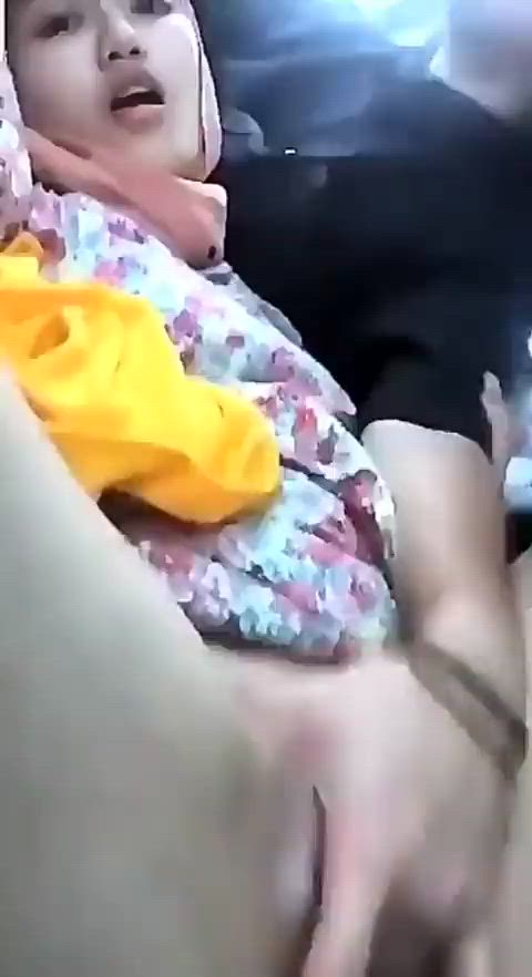 asian car sex fingering hijab indo indonesian malaysian clip