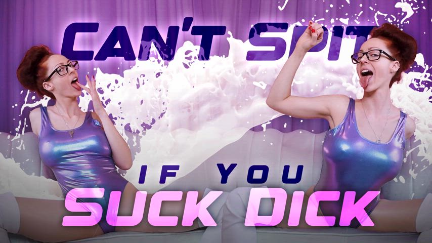 Can’t Spit if you Suck Dick CEI JOI - 🍆💦👅 NEW Encouraged Bi Cum Eating