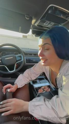 BBC Blowjob Car clip