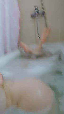 amateur bath bathtub big ass booty fansly feet foot fetish pale clip