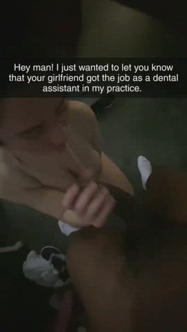 Your girlfriend's new job