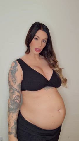 amateur big tits boobs impregnate milf onlyfans pregnant tits clip
