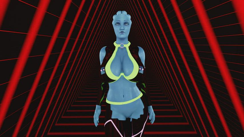 Alien Animation Bottomless Bouncing Tits Jiggling Latex clip