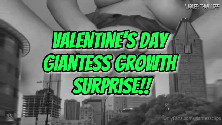 New giantess growth clip FREE with your Onlyfans subscription!! 🥵