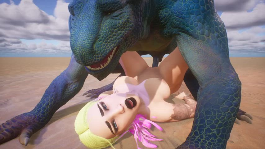 Animation Rule34 Hentai 3D Monster Cock Breeding Missionary clip