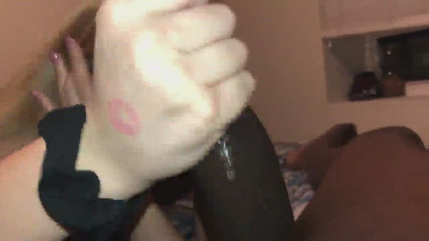 bbc blowjob close up pornstar clip