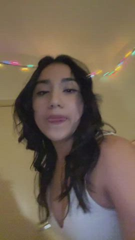 amateur ass booty brunette cute latina teen tiktok clip