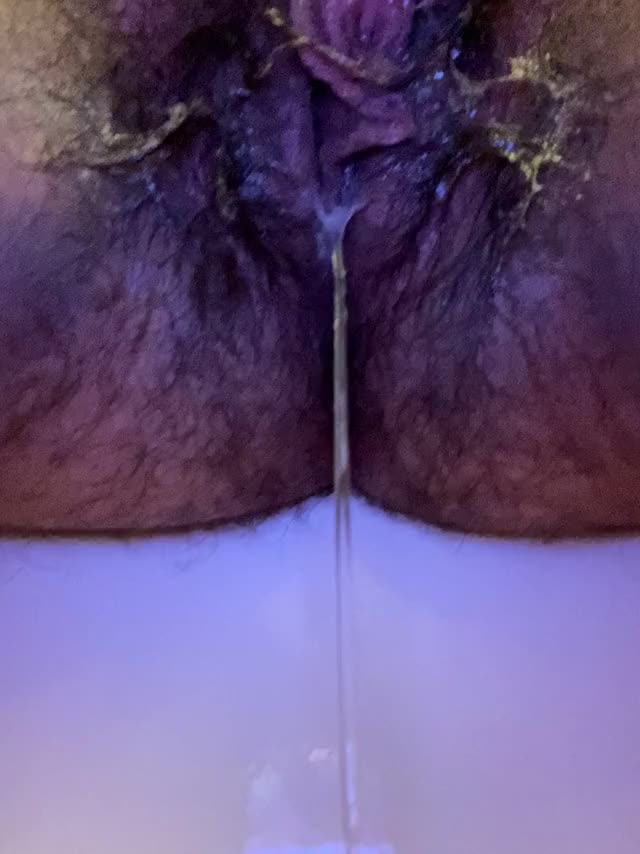 Wet hairy boy cunt waiting to be bred. Dripping grool on the floor as I think about
