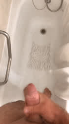 Bathroom Cum Cumshot Ropes clip