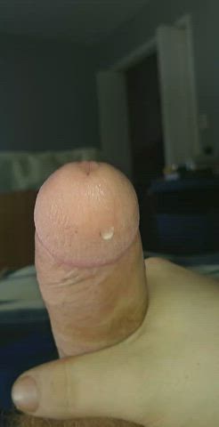 Cock Masturbating Precum clip