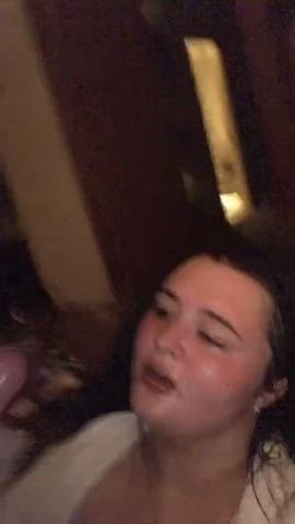 blowjob chubby cumshot clip