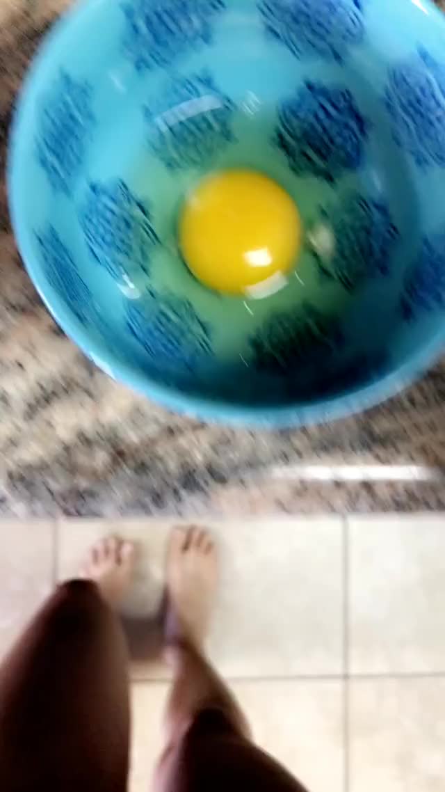 Scrambling eggs