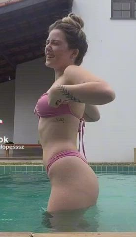 big ass bikini brazilian brother daddy family pussy shaved pussy sister tiktok clip