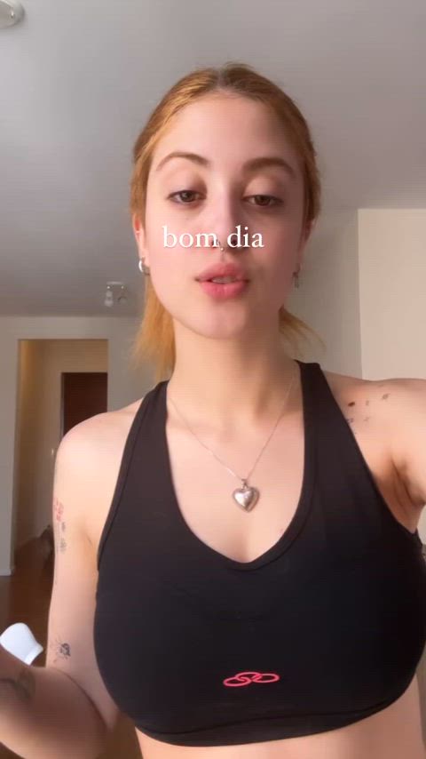 boobs gym latina clip