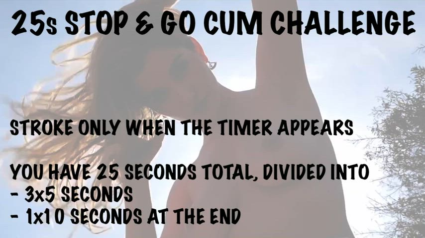 25 seconds stop & go – should be enough for most of you whiteboys, right? 😆