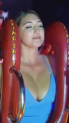 Boobs Brunette Cleavage clip