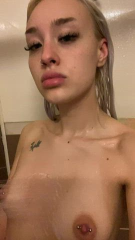 cute shower teen clip