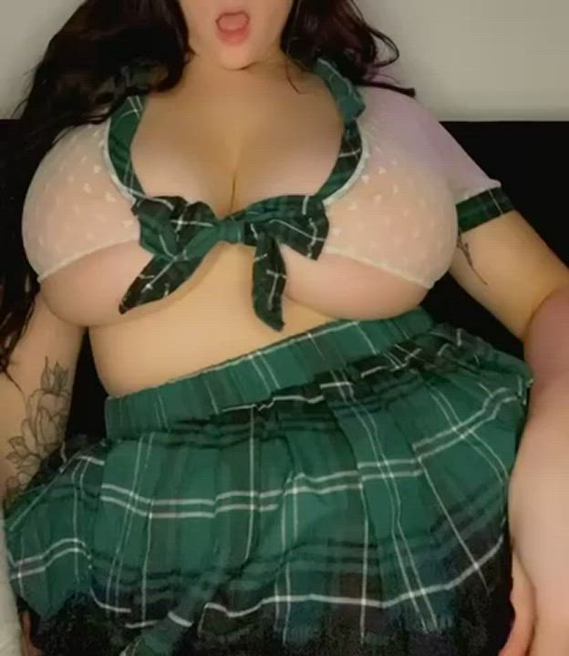 Can I be your naughty schoolgirl?