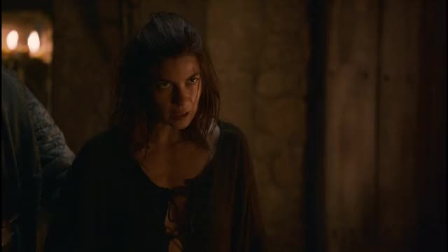 Natalia Tena - Game of Thrones (S2E6) (2012) - as Osha, full scene seducing Theon
