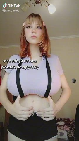 big tits boobs tiktok tits clip