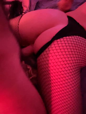 The ripped fishnets were worth it right? 😈