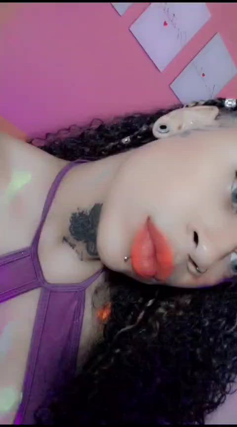 curly hair ebony latina lingerie milf natural tits sensual small tits tits clip