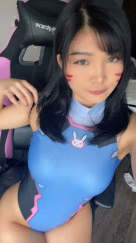 asian cosplay tiktok clip