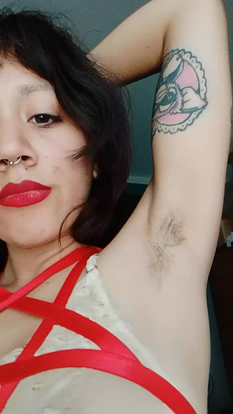 Who wants to help me lick my armpits?