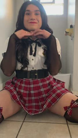 schoolgirl sissy sissy slut clip