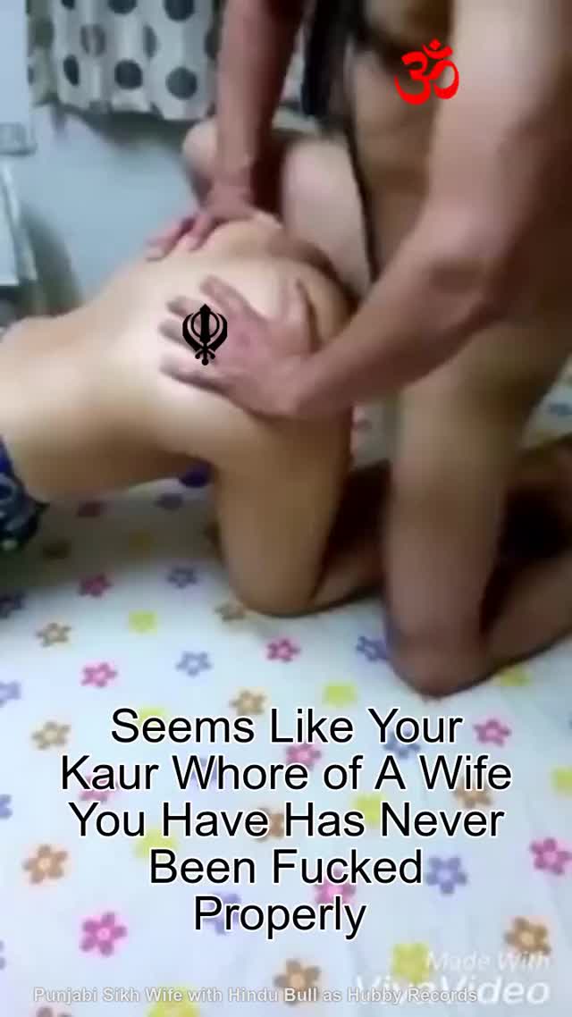 Punjabi Sikh Wife Getting Fucked By Hindu Bull As Hubby Records
