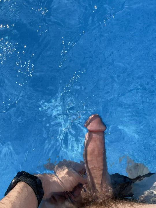 Does whipping it out of the pool count?