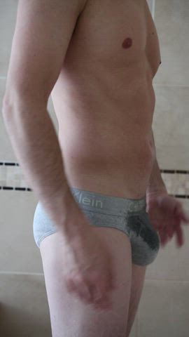 daddy jerk off male masturbation shower underwear wet clip