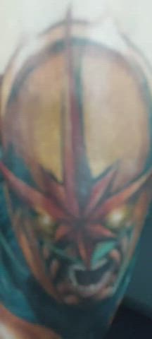 comics superheroine tattoo clip