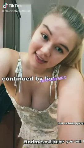 big ass blonde blowjob pussy sex small tits solo teen tiktok clip