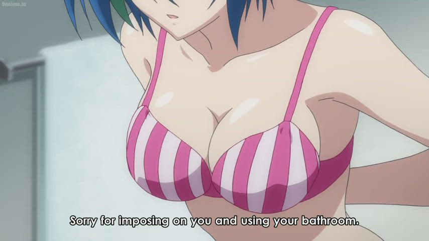 anime boobs bouncing tits clip