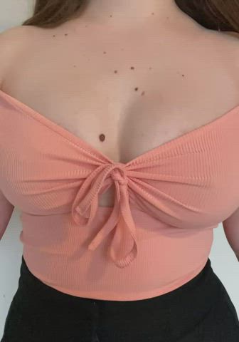 big tits boobs bouncing tits busty curvy tits forty-five-fifty-five clip