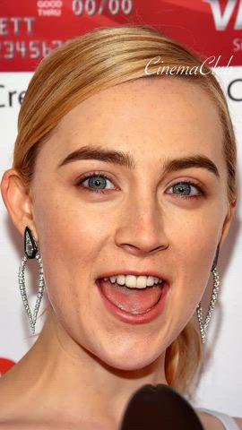 celebrity cum cumshot saoirse ronan tribute clip