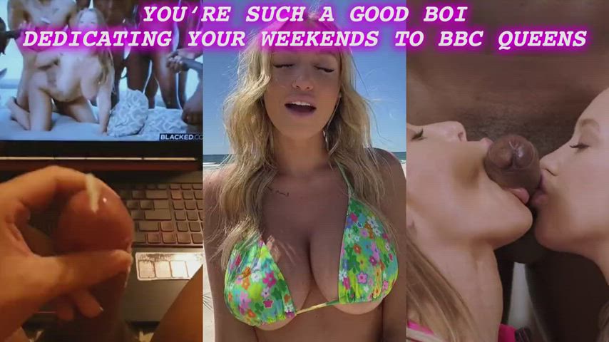 amateur bbc big tits cuckold homemade humiliation interracial masturbating clip