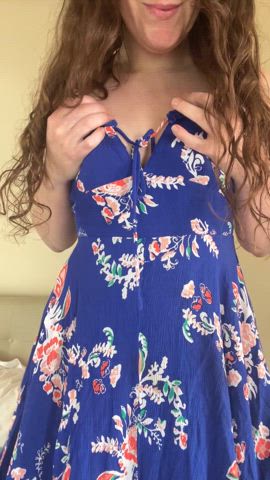 I love a cute sundress with nothing underneath