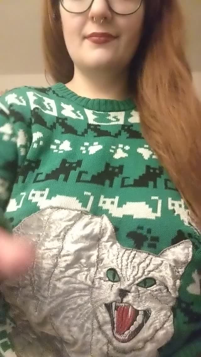 I want to win ugliest Sweater and best tits.