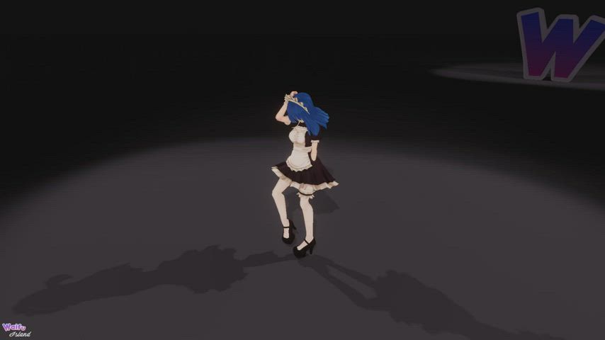 3D Anime Dancing clip