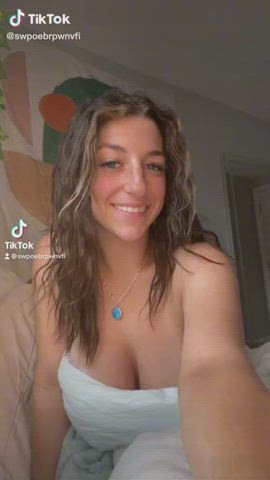 big tits natural tits tiktok clip