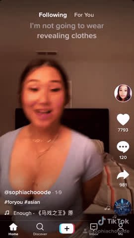 asian big tits tiktok tik-tok twerking clip