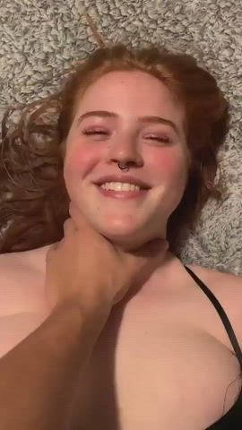 Big Tits Girlfriend Tongue Fetish clip