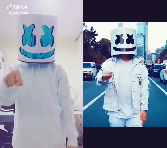 We are twins ??✌️@marshmellomusic  #mellogang #marshmello #riding #jkubcrew #good