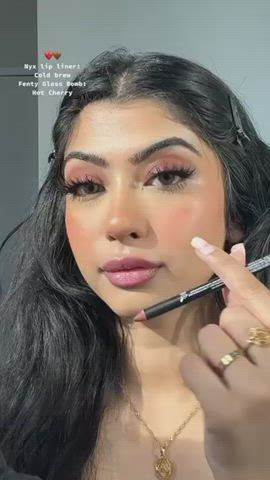 desi glamour lips lipstick lipstick fetish muslim pakistani pretty tiktok clip