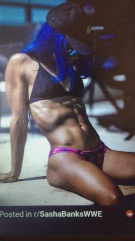 Sasha's amazing body